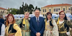 Ο πρόεδρος του ΣΥΡΙΖΑ, Σωκράτης Φάμελλος στη Λήμνο 