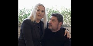 Ο περιφερειάρχης Αττικής Νίκος Χαρδαλιάς με τη σύζυγό του Γιώτα