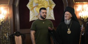 Ζελένσκι και Βαρθολομαίος