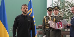 Ο Ουκρανός πρόεδρος Ζελένσκι