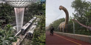 Το αεροδρόμιο Changi της Σιγκαπούρης