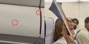 Επίθεση από κουνούπια σε πτήση