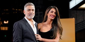 Η Αμάλ Κλούνεϊ με τον σύζυγό της Τζορτζ