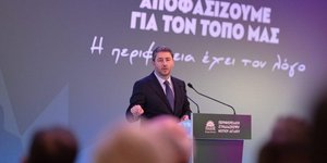 Ο Νίκος Ανδρουλάκης στη Ρόδο