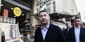 Στη Βαρβάκειο ο Νίκος Ανδρουλάκης 