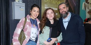 Άννα Μενενάκου, Δέσποινα Τσαφούλια και Σωτήρης Τσαφούλιας/ NDP Photo Agency