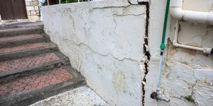 Βούτες Ηρακλείου, ρηγματώσεις