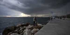 Cold Front Grips Greece with Snow, Storms and Plunging Temperatures