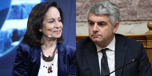 Άννα Διαμαντοπούλου και Οδυσσέας Κωνσταντινόπουλος 