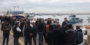 Διαμαρτυρία ψαράδων στη Θεσσαλονίκη