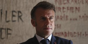 Ο Εμανουέλ Μακρόν 