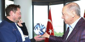 Ο Έλον Μασκ συνάντησε τον Ρετζέπ Ταγίπ Ερντογάν το 2023