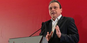 Ο Σωκράτης Φάμελλος σε ομιλία