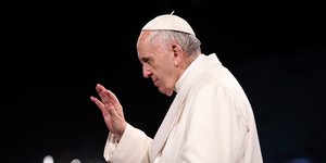 άνδρας ιερωμένος πάπας Φραγκίσκος Ρώμη 