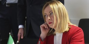 Η πρωθυπουργός της Ιταλίας, Τζόρτζια Μελόνι