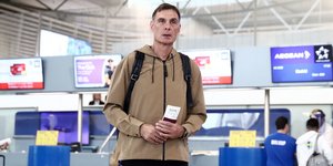 Ο Γιώργος Μπαρτζώκας στο «Ελ. Βενιζέλος»