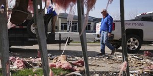 Φωτογραφία από τις καταστροφές στις νότιες ΗΠΑ