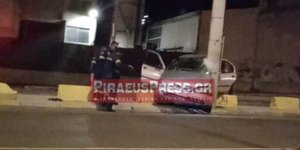 IX επεσε σε κολώνα 