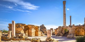 Eρείπια της αρχαίας Καρχηδόνας στην Τυνησία