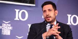 O Κωνσταντίνος Κυρανάκης στο 10ο Οικονομικό Φόρουμ των Δελφών/EUROKINISSI