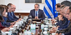 Ο πρωθυπουργός Κυριάκος Μητσοτάκης