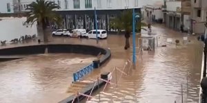 Καταιγίδα έπληξε το Λανζαρότε