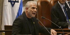 Ο αρχηγός της αξιωματικής αντιπολίτευσης του Ισραήλ, ο Γιαΐρ Λάπιντ