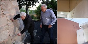 Ανησυχία για τις ξαφνικές ρηγματώσεις στις Βούτες