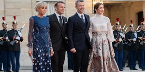 Το ζεύγος Μακρόν και το βασιλικό ζεύγος της Δανίας
