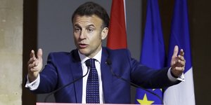 Ο Εμανουέλ Μακρόν