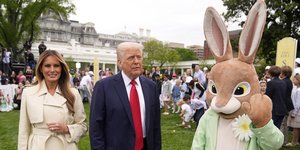 Μελάνια και Ντόναλντ Τραμπ στον Λευκό Οίκο