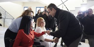 Ο πρωθυπουργός Κυριάκος Μητσοτάκης στην Ακρινή Κοζάνης