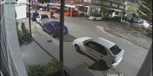 Στιγμιότυπο από το βίντεο με το περιστατικό στο Μπουρνάζι