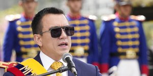 Ο πρόεδρος του Ισημερινού Ντανιέλ Νομπόα