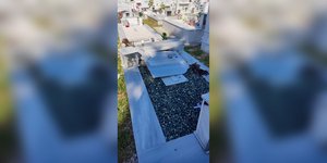 Βανδαλισμοί στο Νέο Κοιμητήριο Λάρισας