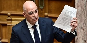 National Defence Minister, Nikos Dendias