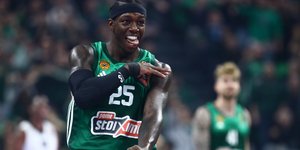 O MVP της φετινής Eurolerague και αστέρας του Παναθηναϊκού AKTOR, Κέντρικ Ναν