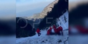 Η διάσωση της 47χρονης στον Όλυμπο