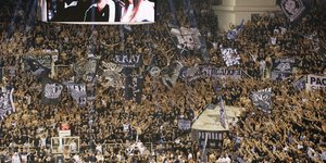 Φίλαθλοι του ΠΑΟΚ στη Πυλαία