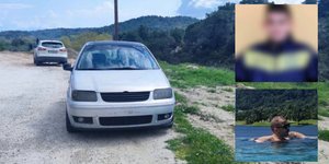 Τα δυο οχήματα των οδηγών που συνεπλάκησαν λίγο πριν το μοιραίο τροχαίο με θύμα τον 33χρονο στην Χαλκιδική / grtimes.gr / facebook