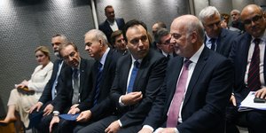 Οι υπουργοί Ψηφιακής Διακυβέρνησης, Δημήτρης Παπαστεργίου και Δικαιοσύνης, Γιώργος Φλωρίδης