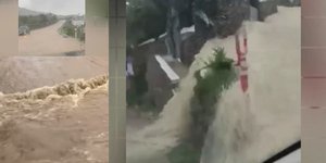 Μεγάλες καταστροφές στην Μύκονο από την κακοκαιρία