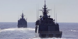 Πλοία του Πολεμικού Ναυτικού στο Αιγαίο 