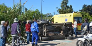 Σφοδρή σύγκρουση οχημάτων στην Πρέβεζα