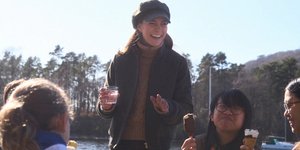 Η Κέιτ Μίντλετον με τους προσκόπους