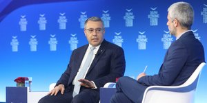 O Βασίλης Ψάλτης, διευθύνων σύμβουλος της Alpha Bank
