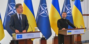 Ουκρανία: Αιφνιδιαστική επίσκεψη Ρούτε στην Οδησσό
