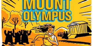 Δημιουργικό για το podcast Live from Mount Olympus