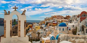 Σαντορίνη σπίτια