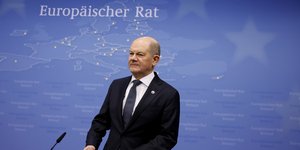 Ο απερχόμενος καγκελάριος της Γερμανίας Όλαφ Σολτς